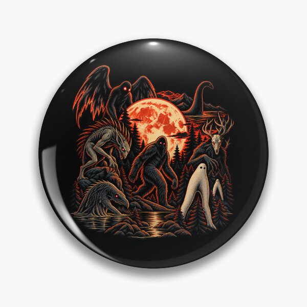 Item preview, Cryptids Under the Blood Moon designed and sold by Pandaburba.