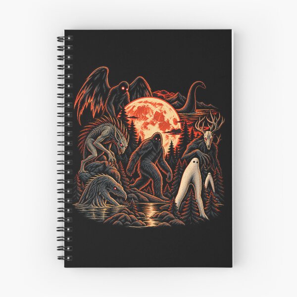 Item preview, Cryptids Under the Blood Moon designed and sold by Pandaburba.