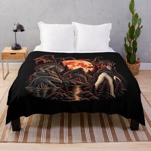 Item preview, Cryptids Under the Blood Moon designed and sold by Pandaburba.