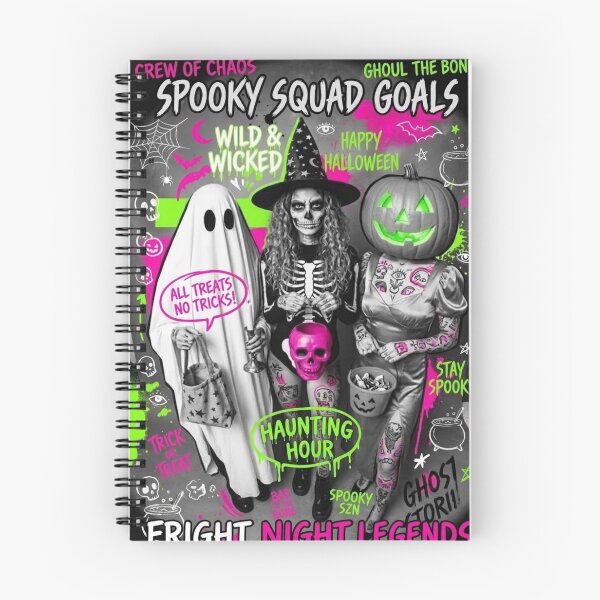 Item preview, Bone-Head Witch Has No Soul, Sheet Happens When Pumpkins Explode designed and sold by Print Fiction.