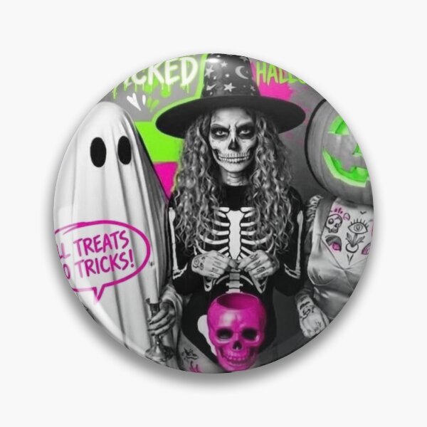 Item preview, Bone-Head Witch Has No Soul, Sheet Happens When Pumpkins Explode designed and sold by Print Fiction.