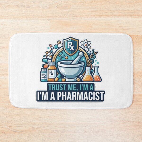 Item preview, Trust Me, I'm a Pharmacist – Professional Pharmacy Apparel designed and sold by PixelStyle Studio.