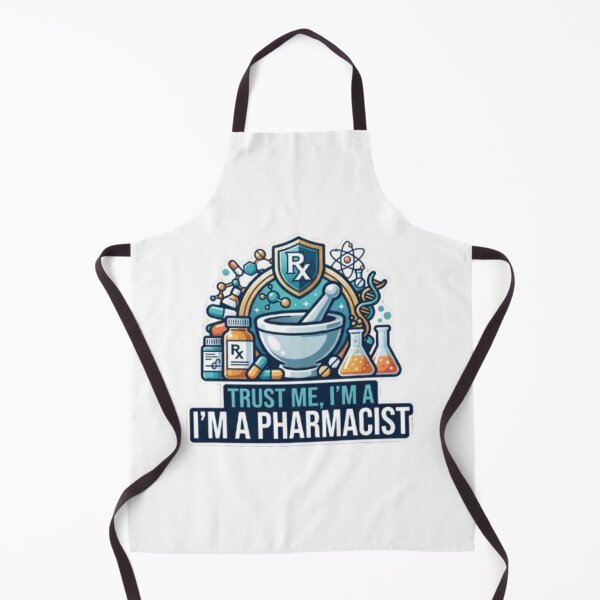 Item preview, Trust Me, I'm a Pharmacist – Professional Pharmacy Apparel designed and sold by PixelStyle Studio.