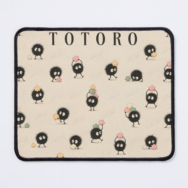 Item preview, 0012 My Neighbor Totoro – Soot Sprites Minimal Pattern Movie Poster designed and sold by LuluLeb.