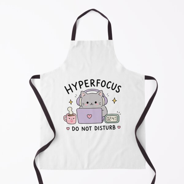 Item preview, Hyperfocus Do Not Disturb ADHD Humor designed and sold by CleanDecor.