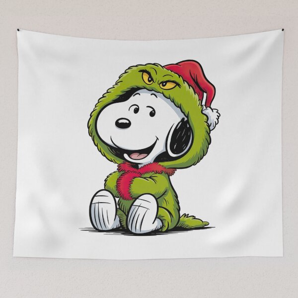 Item preview, Snoopy Grinch Christmas designed and sold by treasacustoms.