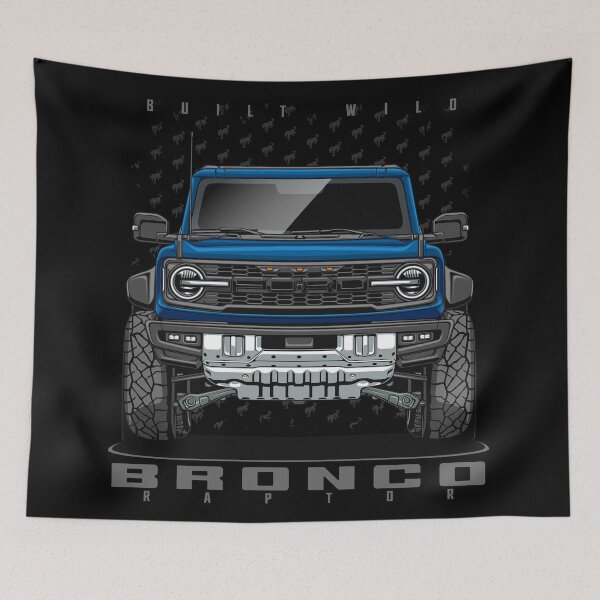 Item preview, The 2026 Bronco Raptor (Velocity Blue Metallic) designed and sold by JioojiProject.