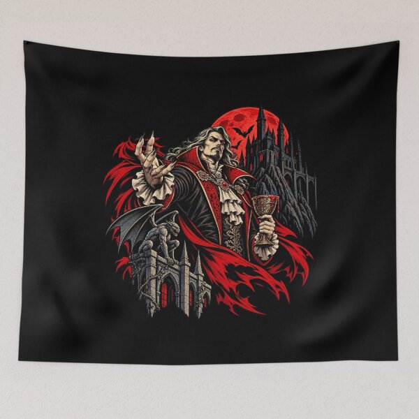 Item preview, Dracula Vampire Lord Gothic Horror designed and sold by Pandaburba.