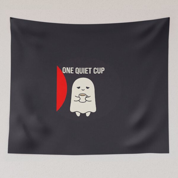 Item preview, Sleepy Ghost One Quiet Cup designed and sold by QuietNovaShop.