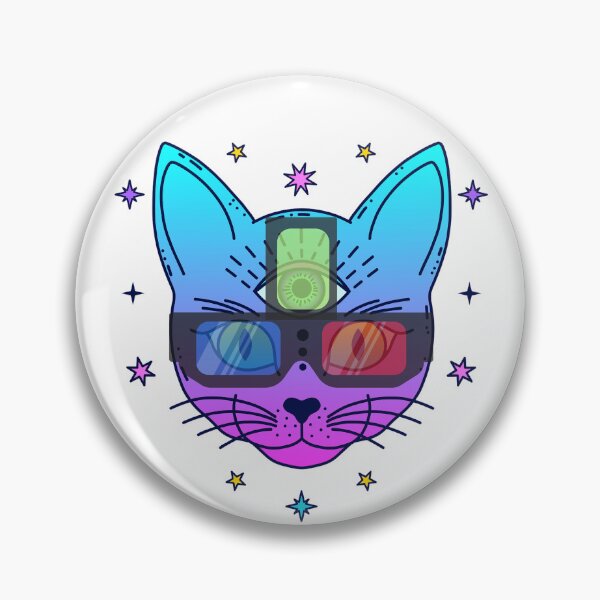 Item preview, 3D-3 Eyed Cat designed and sold by Your 3 Eyes.
