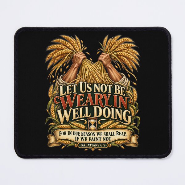 Item preview, Let Us Not Be Weary — Galatians 6:9 designed and sold by ChristianLife.