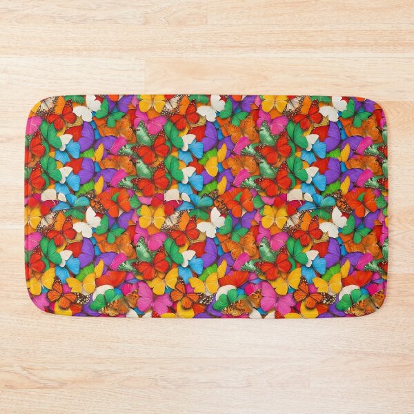 Item preview, Vivid Butterfly Kaleidoscope Pattern - Rainbow Spectrum of Monarchs & More designed and sold by SOOstudio73.