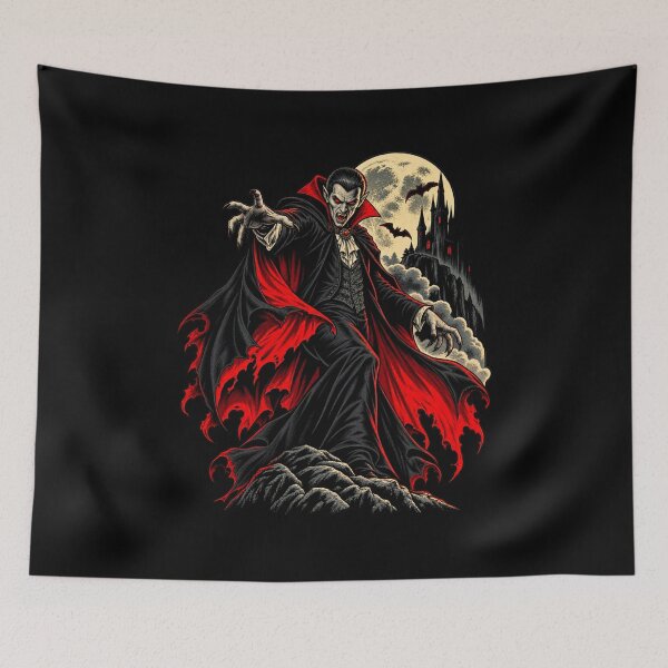 Item preview, Count Dracula Classic Vampire Horror designed and sold by Pandaburba.