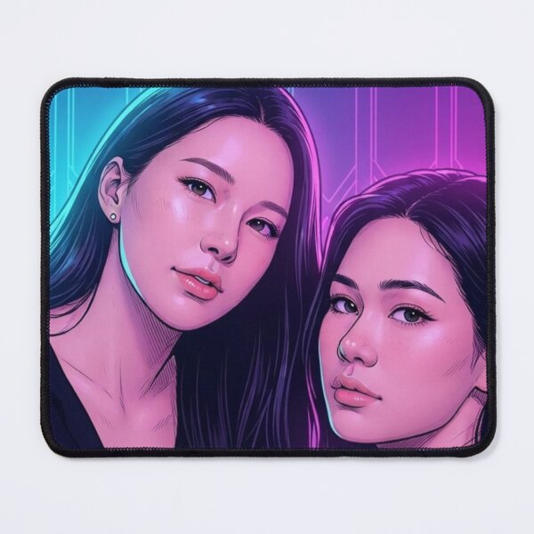 Item preview, BSL & PWT BinOon Power Couple Thai GL Actress Lgbtq+ Comic Book Art Home Wall Decor Print Poster Pride TV Series Movie Music designed and sold by Mind Space.