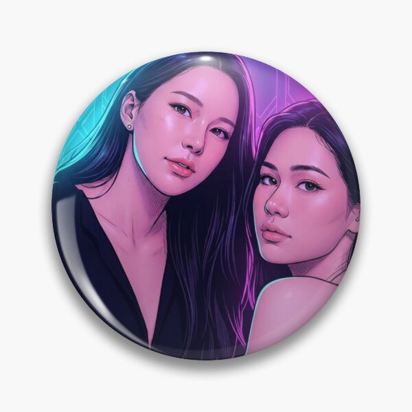 Item preview, BSL & PWT BinOon Power Couple Thai GL Actress Lgbtq+ Comic Book Art Home Wall Decor Print Poster Pride TV Series Movie Music designed and sold by Mind Space.