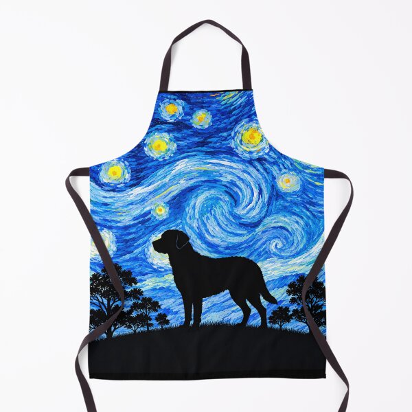 Item preview, Funny Chesapeake Bay Retriever Dog Starry Night Painting Moon Star Mom Dad Kids designed and sold by FurryHavenPH.