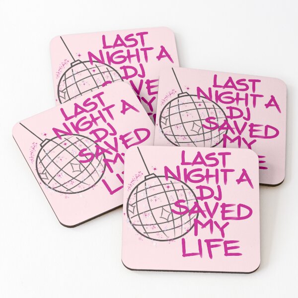 Item preview, last night a dj saved my life designed and sold by Tanya Zevallos.