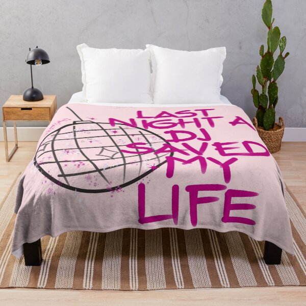 Item preview, last night a dj saved my life designed and sold by Tanya Zevallos.