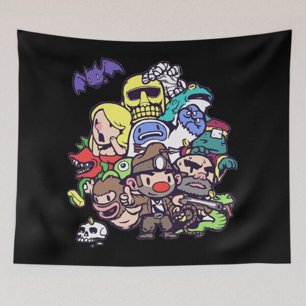 Item preview, Spelunky Gang  designed and sold by jorgenesmith.