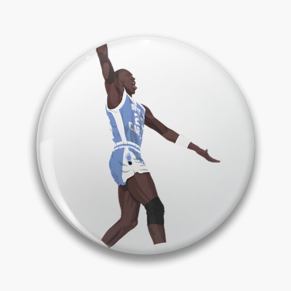 Item preview, Michael Jordan North Carolina Inspired Sports Vector Illustration Design designed and sold by fabianompc.