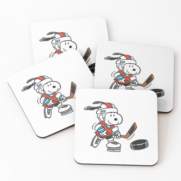 Item preview, Snoopy Hockey Cartoon designed and sold by treasacustoms.