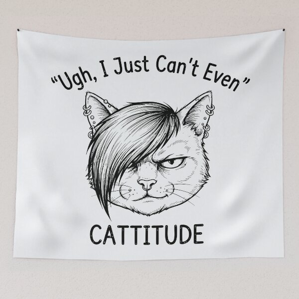 Item preview, Gothic Punk Cat designed and sold by Amir Faysal.