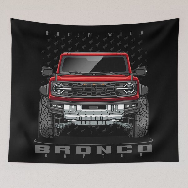 Item preview, The 2026 Bronco Raptor (Ruby Red Metallic) designed and sold by JioojiProject.