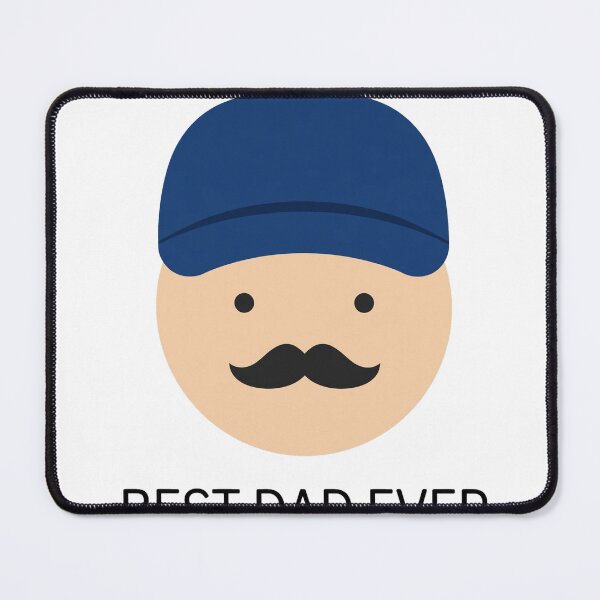Item preview, Best Dad Ever - Minimalist Dad Mustache designed and sold by Dlvznbm.