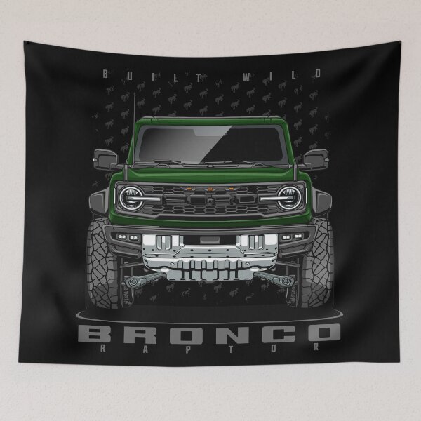 Item preview, The 2026 Bronco Raptor (Shelter Green Metallic) designed and sold by JioojiProject.