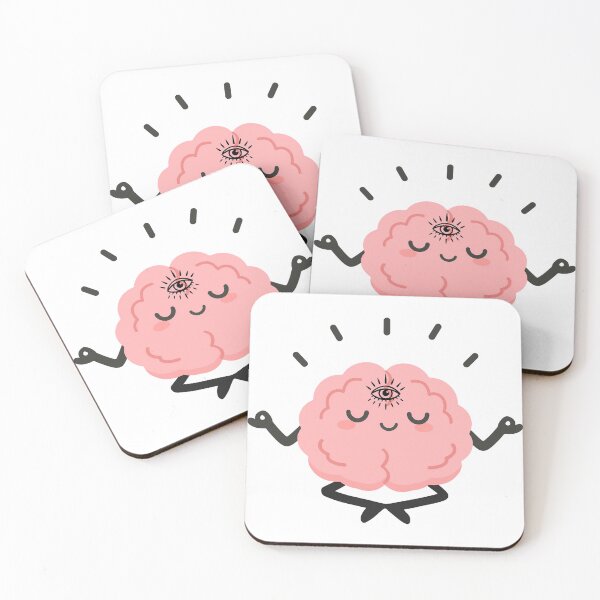 Item preview, Meditating Brain designed and sold by Your 3 Eyes.