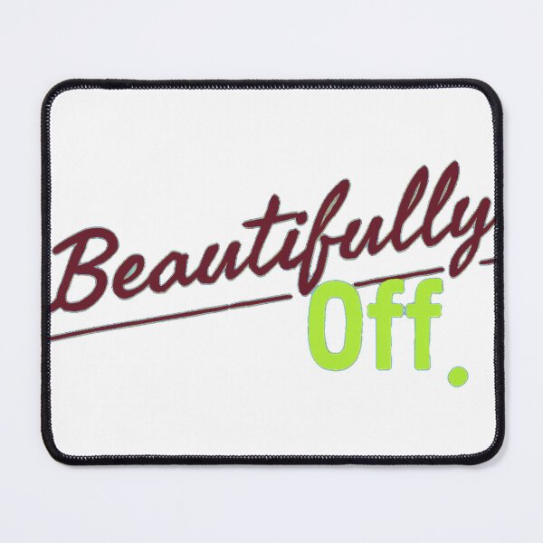 Item preview, Beautifully Off Typography Word Art designed and sold by allthingsatonce.