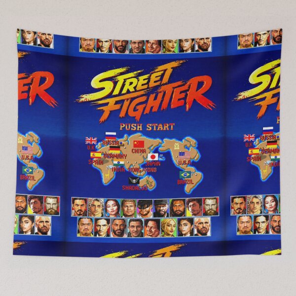 Item preview, Street Fighter Movie designed and sold by safarianu.