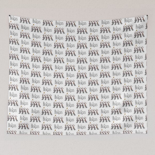 Item preview, Snoopy Walking Abbey Road Inspired Peanuts Beatles Homage Design designed and sold by DylanB15.