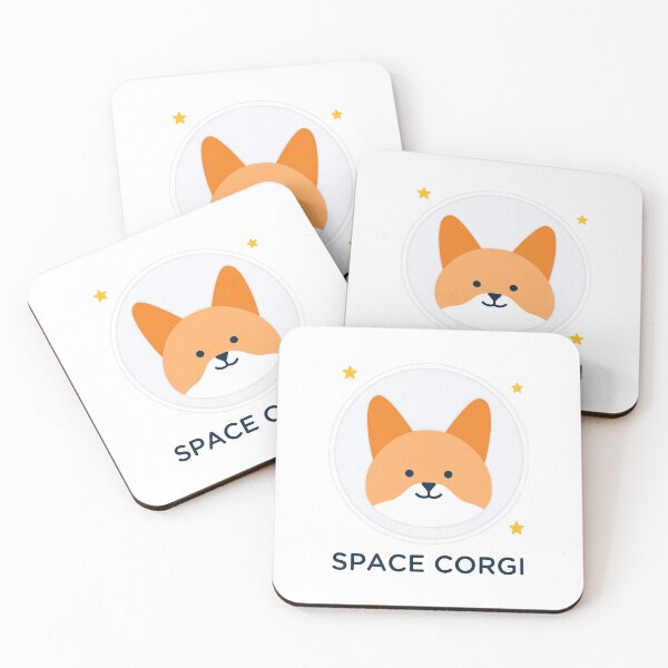 Item preview, Space Corgi - Minimalist Astronaut Dog designed and sold by Dlvznbm.