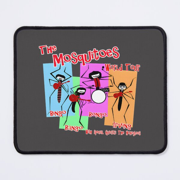Item preview, The Mosquitoes Inspired Vintage Rock Band Design designed and sold by DylanB15.
