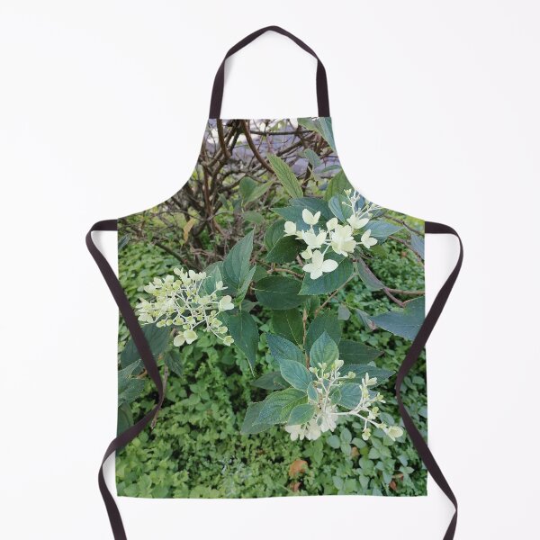 Item preview, White blossoms on a green bush designed and sold by PhuongVoArt.