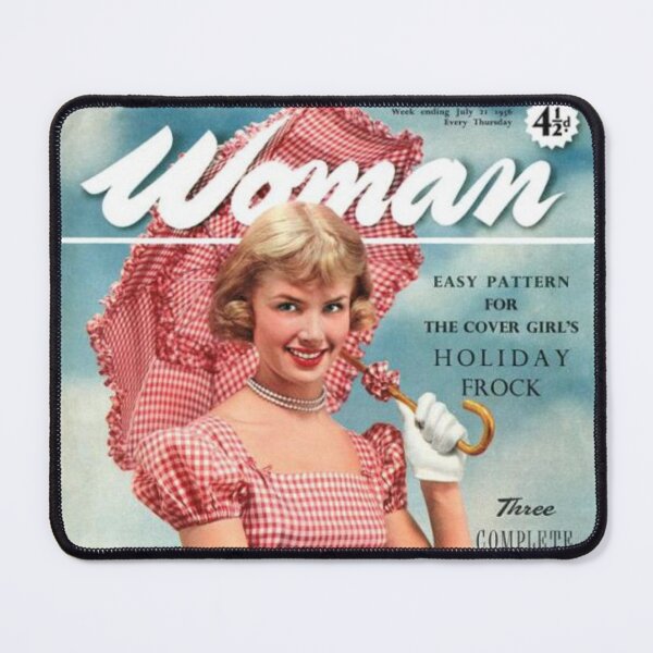 Item preview, Woman Magazine Cover Fan Art Original Custom Vintage Movie Poster Wall Art Tee Design designed and sold by Cool Robot Bro..