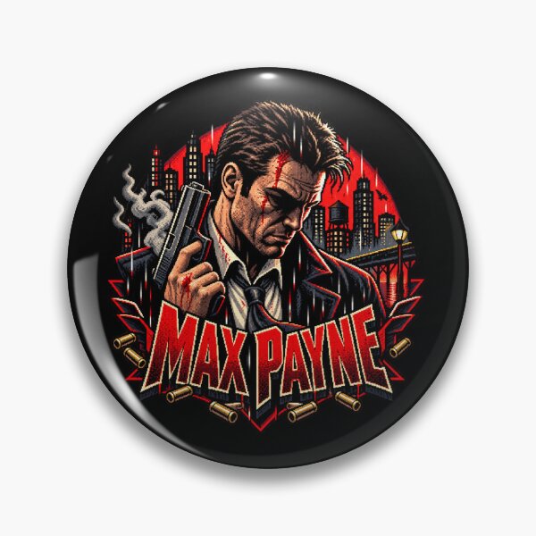 Item preview, Max Payne Noir Detective Bullet Time designed and sold by Pandaburba.