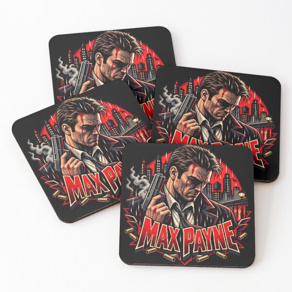 Item preview, Max Payne Noir Detective Bullet Time designed and sold by Pandaburba.