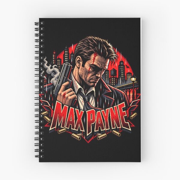 Item preview, Max Payne Noir Detective Bullet Time designed and sold by Pandaburba.