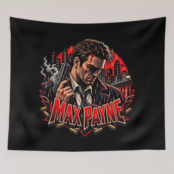 Item preview, Max Payne Noir Detective Bullet Time designed and sold by Pandaburba.