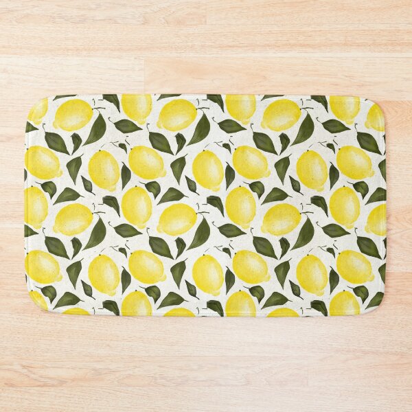 Item preview, Watercolor Amalfi Lemon Seamless Summer Pattern designed and sold by DigiBlossom.