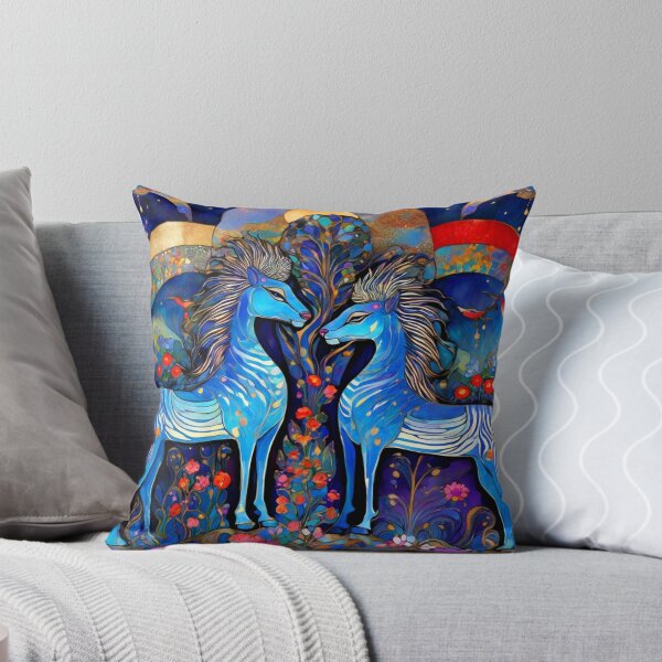 Item preview, Zebra Lions In the Garden  designed and sold by TheDarkWardrobe.