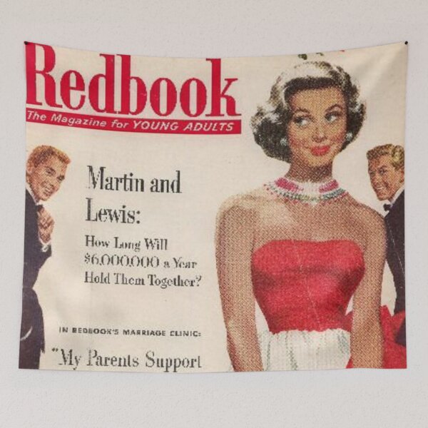 Item preview, Redbook Magazine Cover Fan Art Original Custom Vintage Movie Poster Wall Art Tee Design designed and sold by Cool Robot Bro..