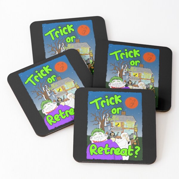 Item preview, Trick or retreat? designed and sold by LostintheLines.