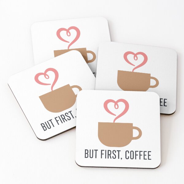Item preview, But First, Coffee - Minimalist Coffee Lover designed and sold by Dlvznbm.