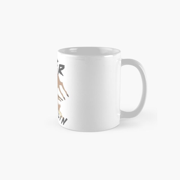Deer Wrasslin' Classic Mug