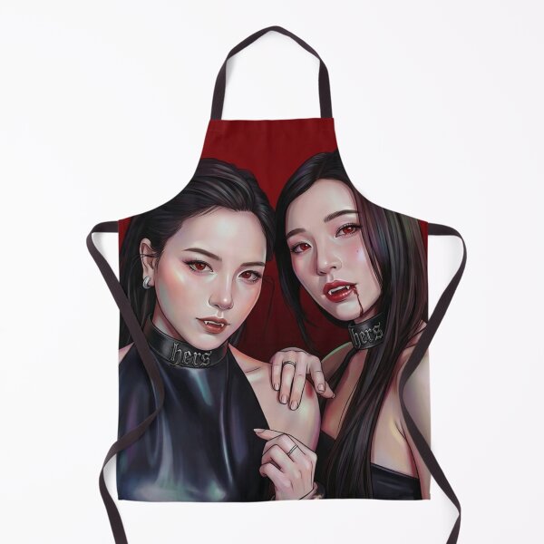 Item preview, Hers Only MieAya Vampire GL Series Lgbtq+ Sapphic Decor Poster Print Art Comic Saying  designed and sold by Mind Space.