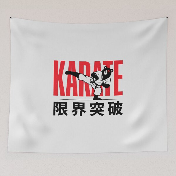 Item preview, Karate Black Belt Bear Limit Break Martial Arts designed and sold by Enea Kelo.