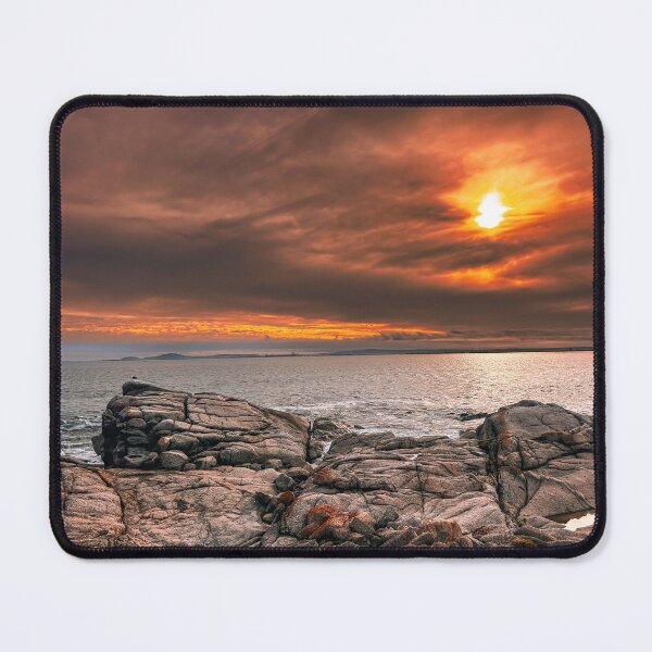 Item preview, Dramatic Amber Clouds Above the Sea of Langebaan South Africa designed and sold by Faith Based Decor & Art &Gifts.